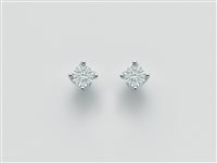 Earrings Miluna Woman Favolosa in White Gold Diamante ERD2403